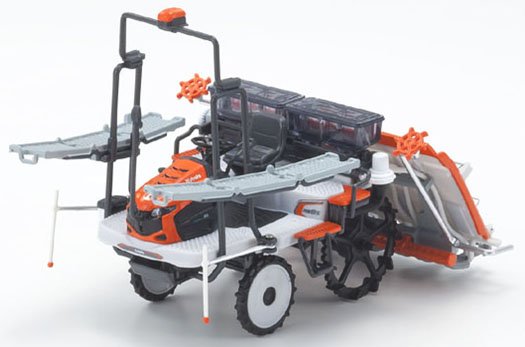 ミニカー予約】Kubota(クボタ)より、 1/32 クボタ 田植え機 ナビウェル