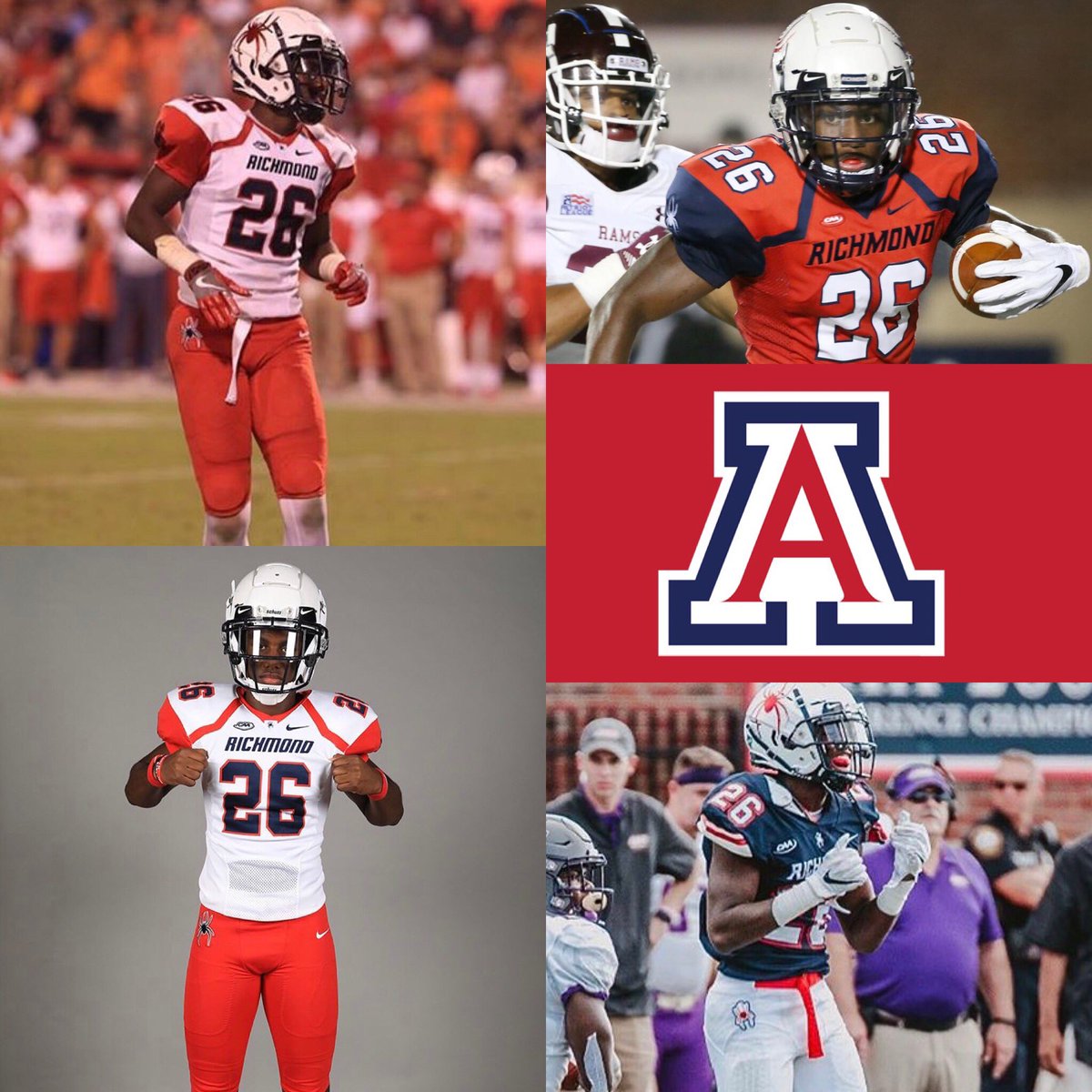 BURG Sports followers we have breaking news former <a href="/BWHSFootball/">Briar Woods HS Football</a> player @samarisprings has transferred from University of Richmond to continue his college football career at <a href="/ArizonaFBall/">Arizona Football</a> We wish him the best of luck this season <a href="/BWHSAthletics/">BWHS Athletics</a> 

Photo Credit : <a href="/SpiderFootball/">Richmond Football</a>