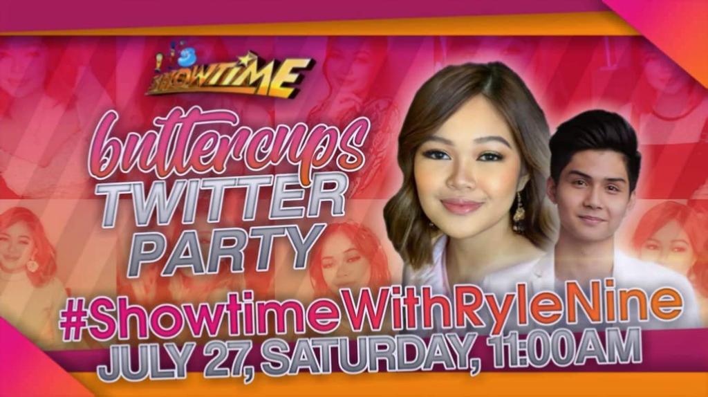 BattalionJa's tweet photo. Yung request lang natin noon mangyayari na bukas 😍 RyleNine is ready!! Don't miss it Buttercups n' Rylesters 💚💙
Thankyou so much It's Showtime for making this collab possible ❤ 

Join our twitter party | 11am tomorrow! :)
Please use our official hashtag 
#ShowtimeWithRyleNine https://t.co/vcEVA6rR1O