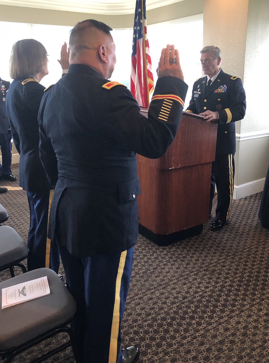 state_guard's tweet photo. Proud of our SC State Guard members who were promoted this evening at the Capital City Club: Colonel Cox and Colonel Van Beuren. #scstateguard #TrainedAndReady @CapitalCityClub https://t.co/QjMQpyVrcL