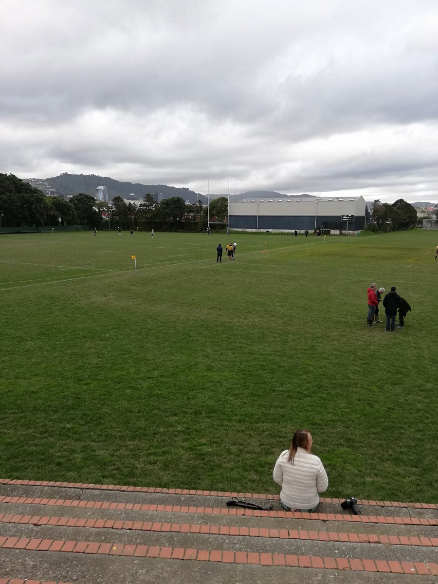 arteeison1's tweet photo. At Wellington college waiting for Rongotai college to take care of business. @Belford49ers @PonekeFC @JoeyFazza https://t.co/fZKxNgAtKe