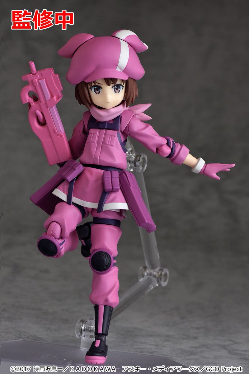 アニメ Ggo レンのfigma彩色原型が登場 Wf19夏 電撃オンライン