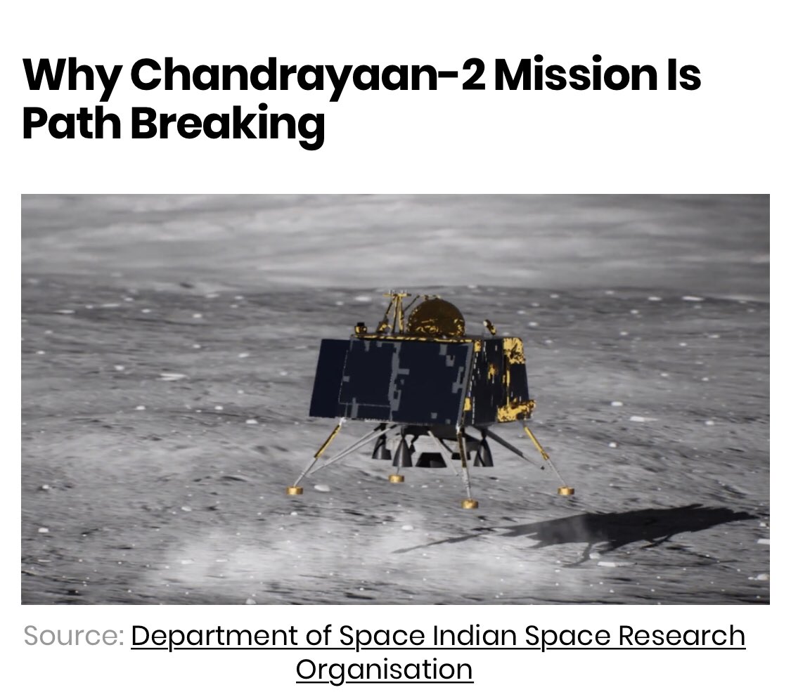 Chavivohra's tweet photo. Meet the Women Steering India's Rs 1000 Cr Mission to the Moon
https://t.co/D37p5Nualr
Breaking all gender stereotypes, Project Director #MVanitha and Mission Director #RituKaridhal will be steering the country’s second mission to the moon
@kiranshaw @PattyArquette @deespeak https://t.co/izVpBndQe2