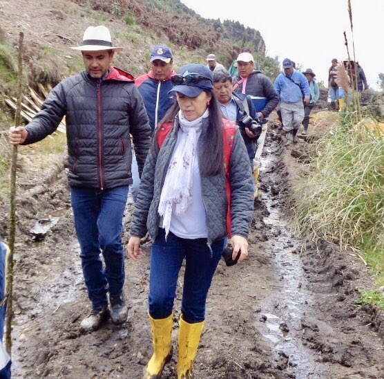 jotalloretv's tweet image. Recorrimos las fuentes de agua del #ProyectoNero, donde se está talando un bosque sin ningún respeto del plan de manejo ambiental. Informaremos esto al @Ambiente_Azuay.
Son 3.800 hectáreas declaradas como bosque protector en el año 1983, de aquí sale el agua para 30.000 persona.