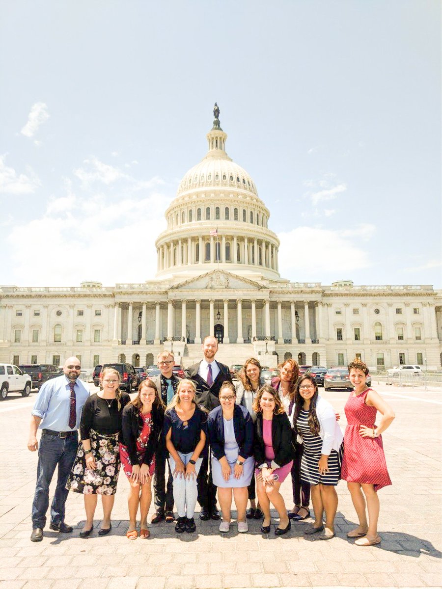 doctorsarahmac's tweet photo. In honor of the introduction of HR 4056 Medicare Audiologist Access and Services Act today, here are some pics from the @StudentAuD Board of Directors trip to DC to speak with our legislators about this bill and other #audiology legislation. #audpeeps #aud2be #audvocacy #SAABoD https://t.co/87ILh16HBw