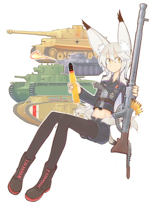 ガン ガール イラストレイテッド 米軍現用銃火器 最新版 にて表紙を描かせて頂 Daitoのイラスト