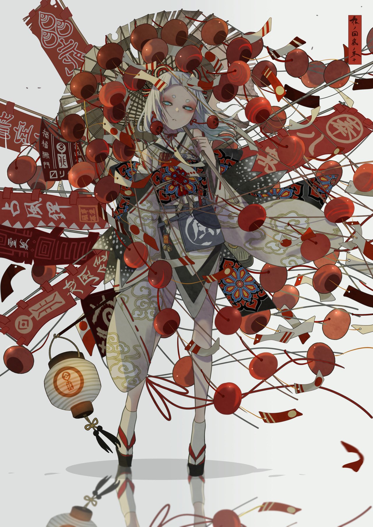美人絵　妖怪性作風 七原しえ@イラストレーター ShieNanahara/画集『緋花』重版出来