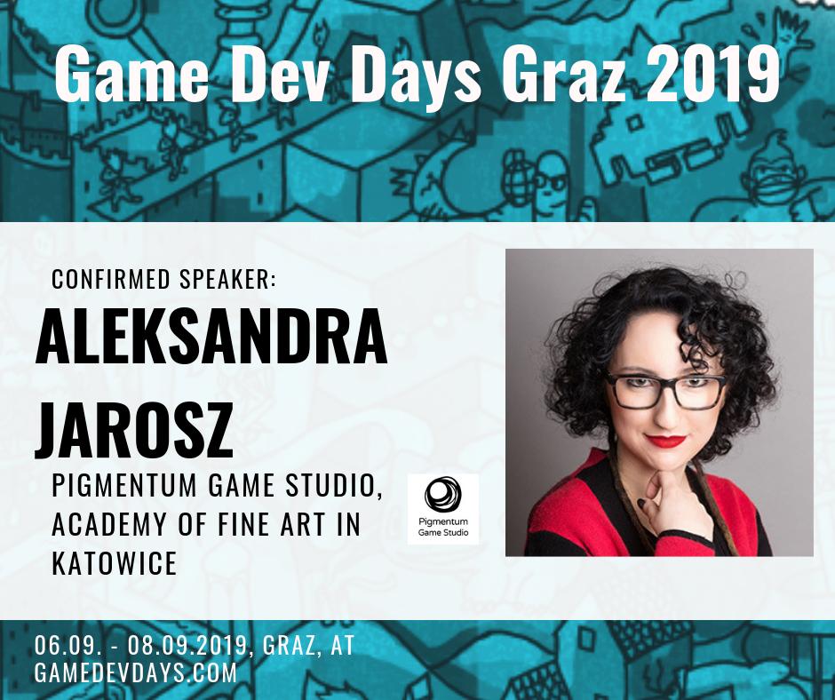 Meet our awesome speakers: 
<a href="/AKJarosz/">Alex Jarosz</a>, Co-Founder of Pigmentum Game Studio.

More info: gamedevdays.com #gamedev #indiedev #gddg19 #FantasticFetus