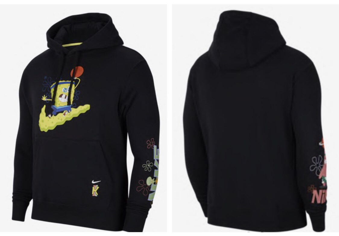 spongebob hoodie foot locker