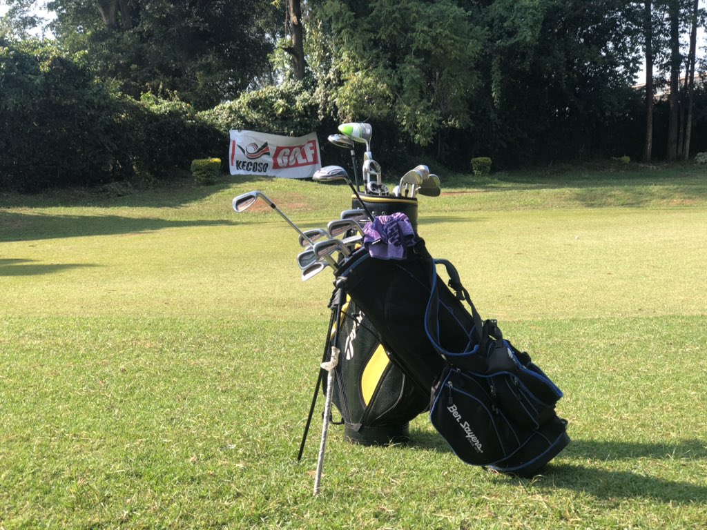KECOSOGames's tweet photo. ...and we have successfully kicked off the 2019 edition of the #KECOSO Golf ποΈ ποΈββοΈ tournament this morning at the Kisii Sports Club in @KisiiCountyGov This yearβs tournament is sponsored by @Kenya_Ports #KECOSO19 https://t.co/gYyN8h2ME9