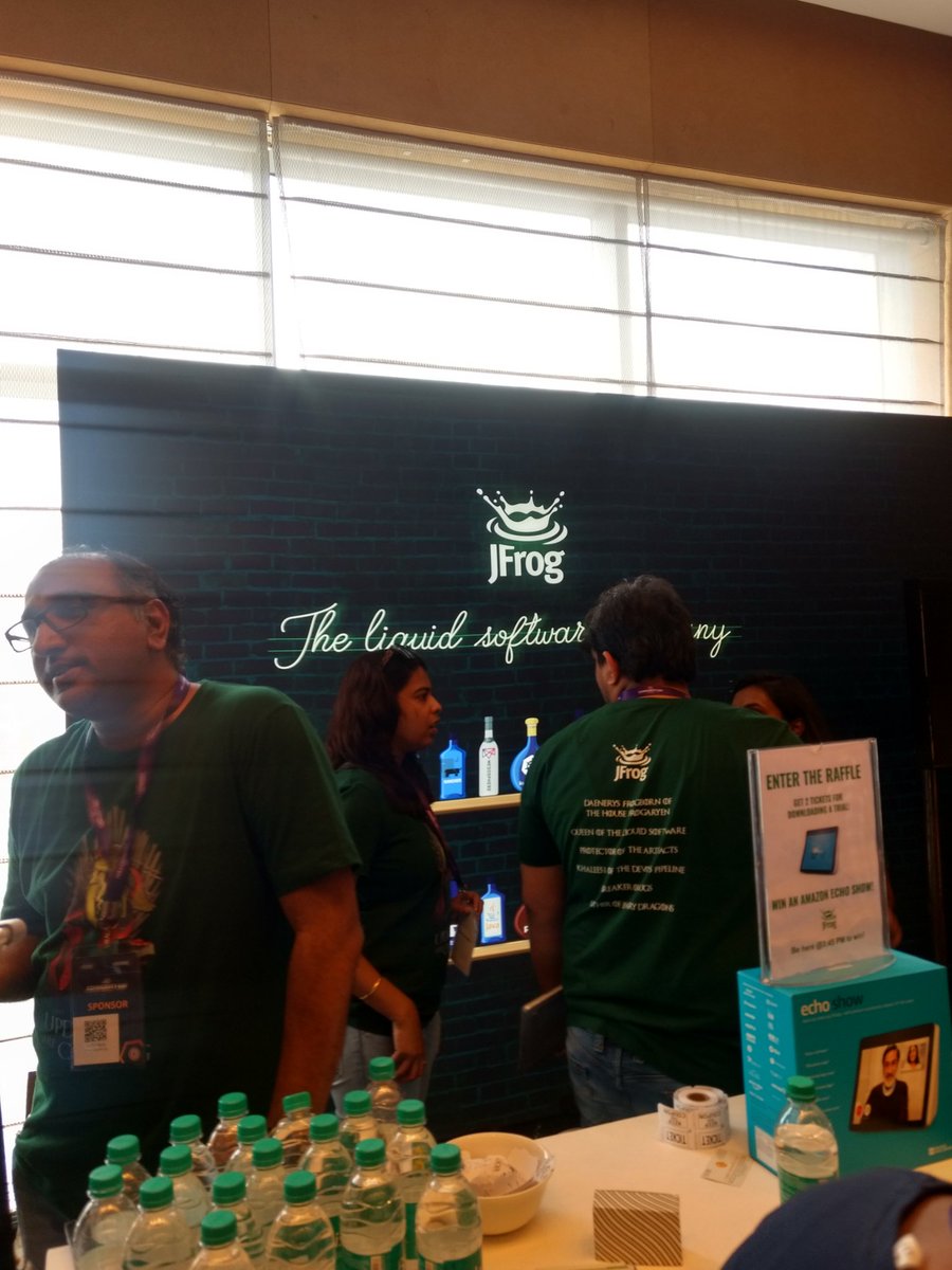 astha019's tweet photo. @jfrog  #awscommunityday2019
#awsugblr https://t.co/JFlwQHjQFG