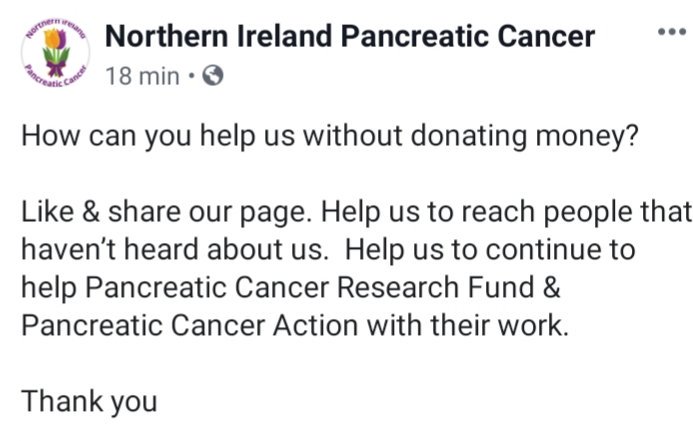 decaunes_isa's tweet photo. Many ways to help @NIPanC1
@OfficialPCA
@PanCanResearch
#PancreaticCancer
#PCAware
#NorthernIreland
#pancreaticcancerawareness
https://t.co/lzulUlMCLR https://t.co/VivuvV5qd8