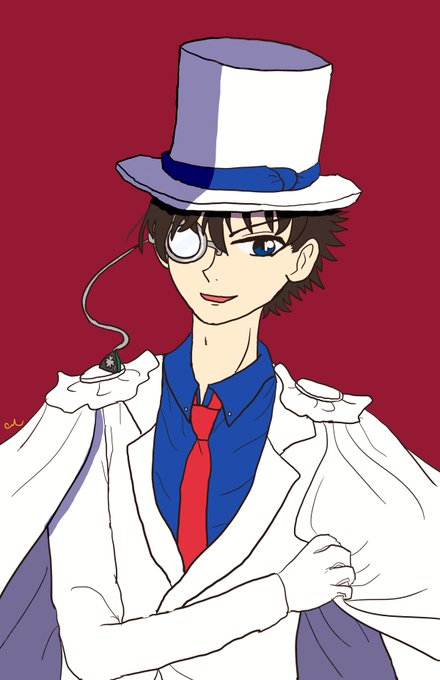 怪盗キッドのtwitterイラスト検索結果 古い順