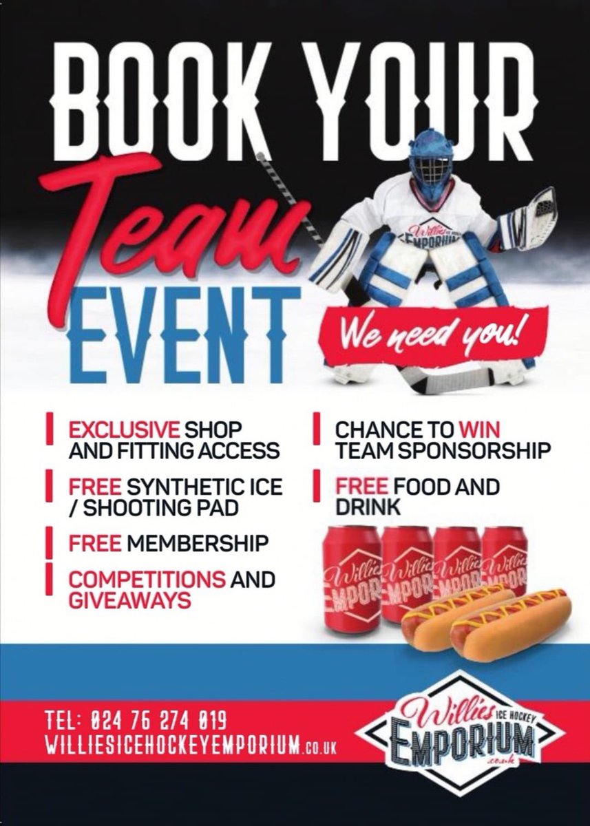 Willies_IHE's tweet image. Calling all Team Managers, of all levels and ages

Book your team building event through us!

Contact for details!

Players, @ your unsung heroes who keep the teams going!