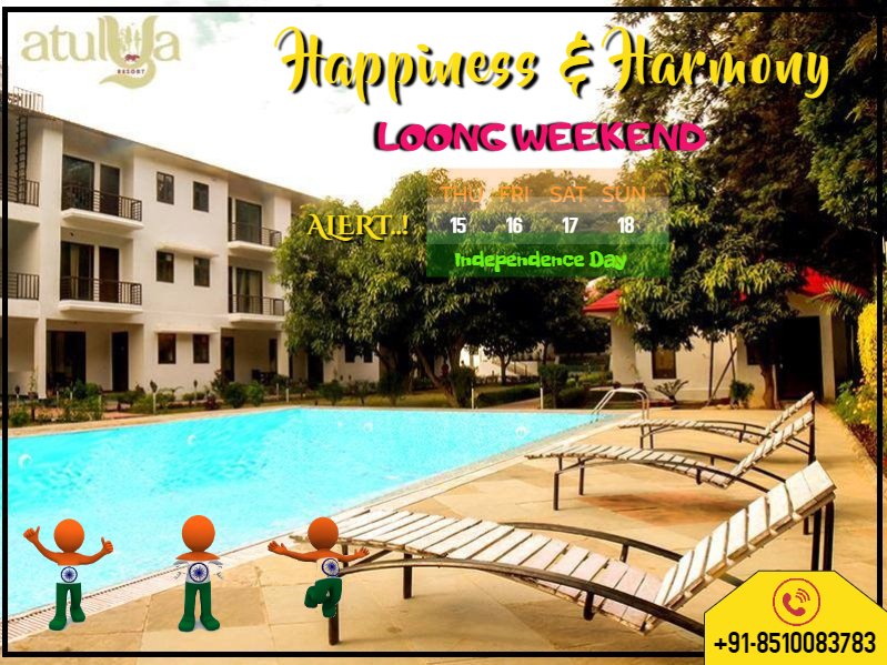 e_uttarakhand's tweet photo. This #IndependenceDay 🇮🇳 &amp; #RakshaBandhan a long weekend, a perfect example to de-stress yourself from your regular routine and give yourself the gift of exploration with #ATULYARESORT at Jim #Corbett.

Book Your Tour 👇👇👇👇
📱☎️ Phone No. +91-8510083783 ☎️📱 https://t.co/BYdHY9FyIW