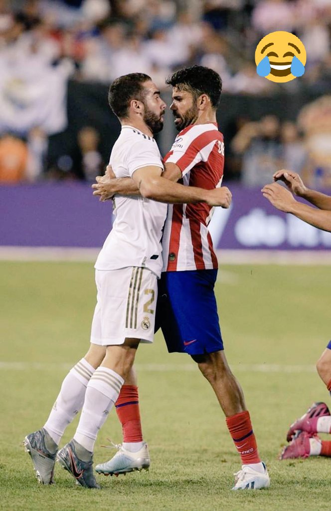 FutbolCaviar's tweet photo. Vas a querer o se la echo al perro 🐶
@realmadrid 🆚 @Atleti
#CLASICOxESPN #Followme #HalaMadrid #ICC2019 #Futbol #ViernesDeClasicos https://t.co/8ZERodLc17