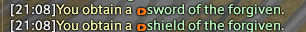 ashenblossom's tweet photo. And this is what I got for my troubles. FFXIV telling me to put on a damn shield. https://t.co/l3BQYSQT7A