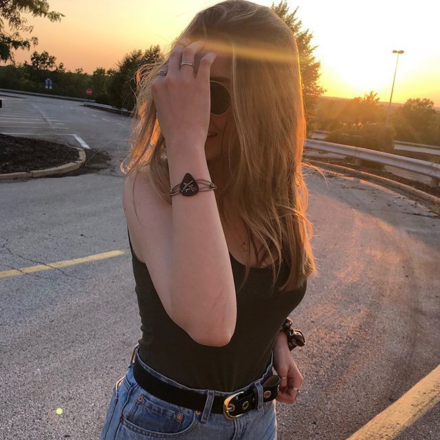 MissMessDesigns's tweet photo. Model Babe sporting that Guitar String Bracelet😍🙌🏻 #missmessdesigns #jewelrythatrocks #literally @houndssounds #fender #createcoolshit #makesomething #stlstyle #stlartist #guitarstrings #hounds #madeinthemidwest #handmadejewelry #solopreneur #smallbu… https://t.co/KIB0zVvK0X https://t.co/fxcWEg5MRT