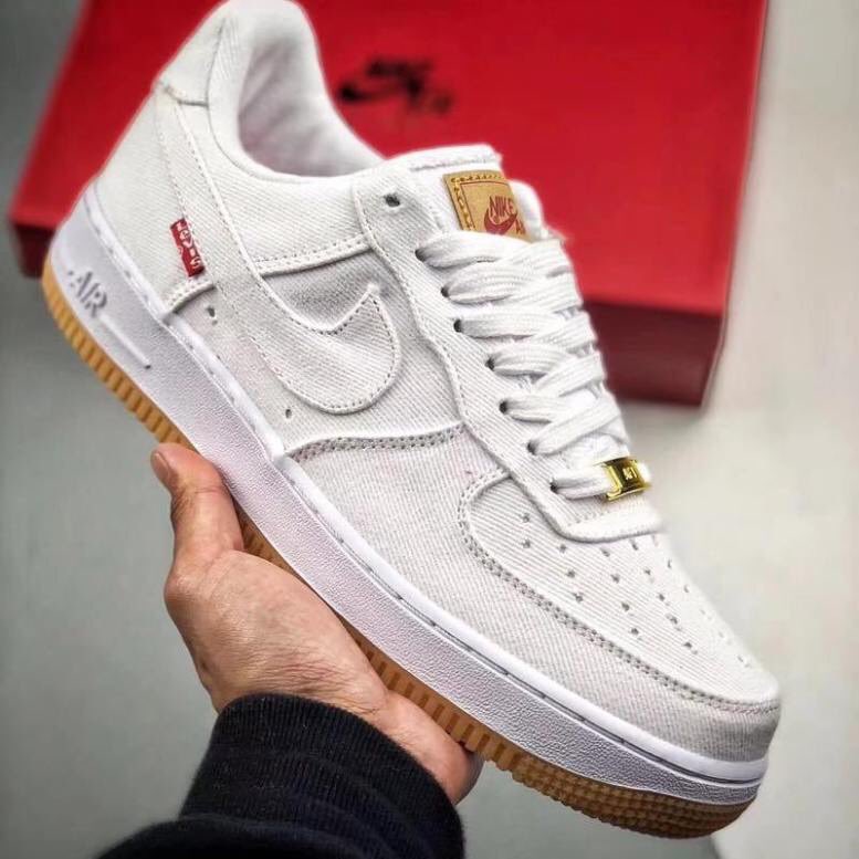 24.5cm ナイキ リーバイス バイユー エアフォース1 AF1 - スニーカー