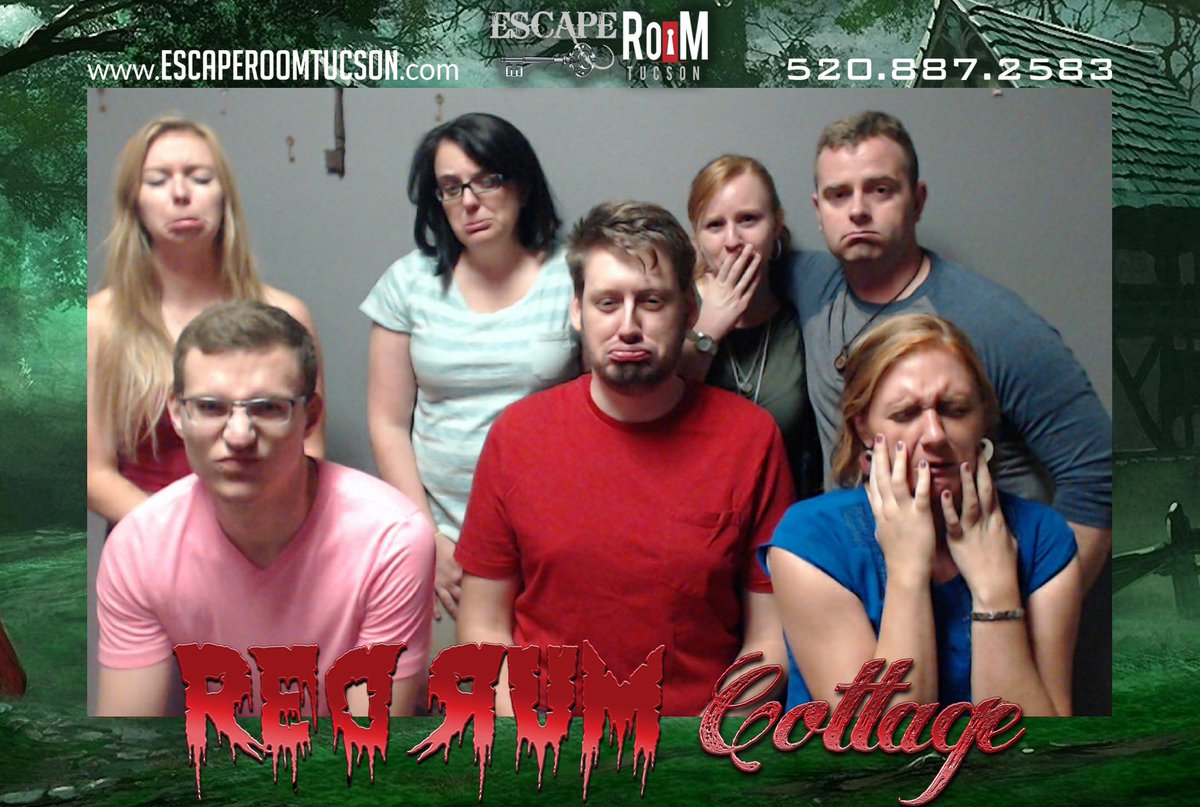 EscapeTucson's tweet photo. Having some fun at Escape Room Tucson  https://t.co/yGgWGq2oh9 @EscapeTucson https://t.co/QnziiDwwsJ