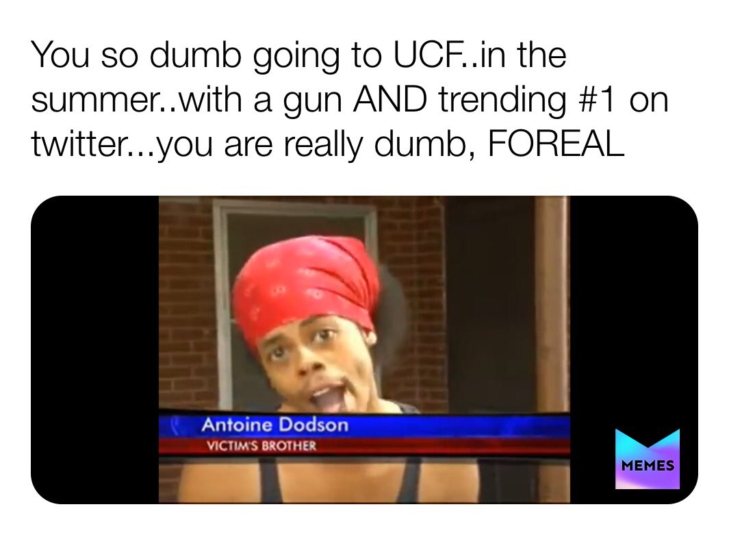 DesertRose010's tweet photo. I bet you this is what Antoine would say...#tower1 #ucf #ucfalert #collegelife https://t.co/Zxd06wSLIz