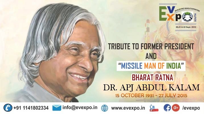 “If you want to shine like a sun, first burn like a sun”

Remembering The Former President..The Missile Man.. 
Dr. APJ Abdul Kalam on his 4th Death Anniversary

#EvExpo #APJAbdulKalam #missileman #MissileManOfIndia #4thDeathAnniversary