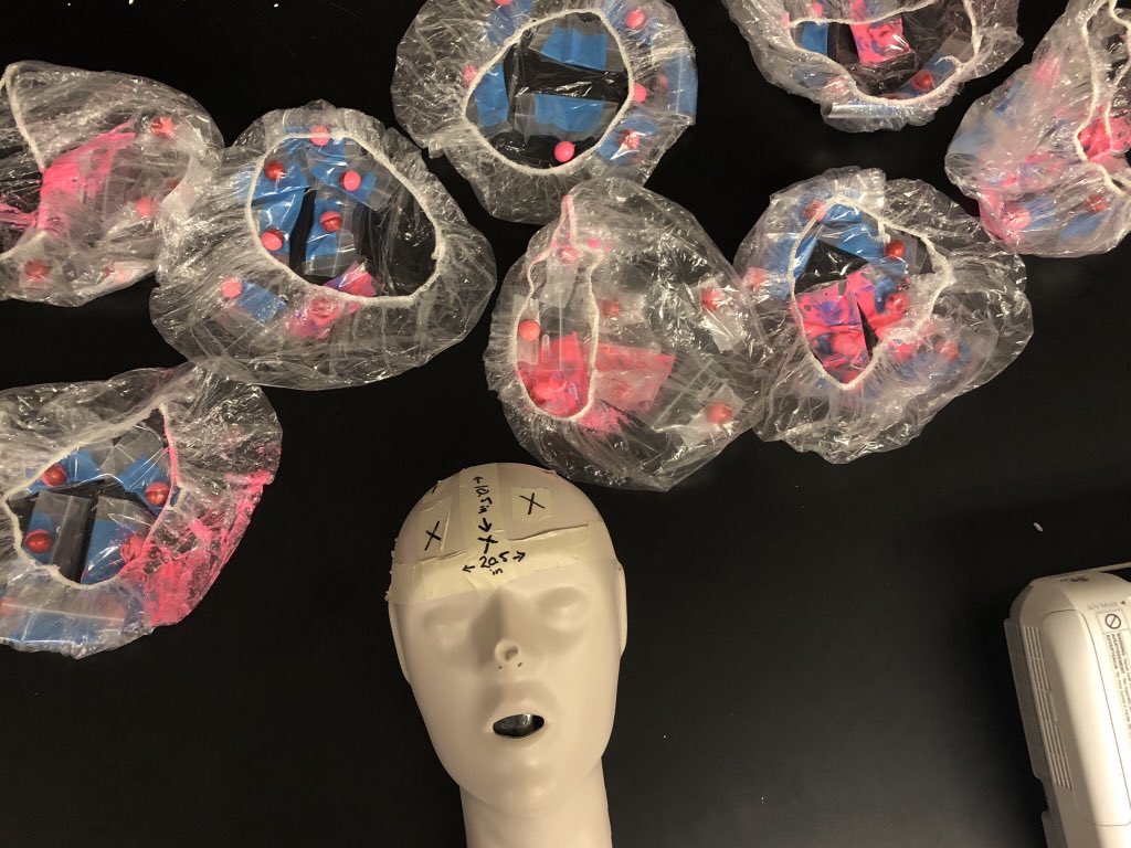 TeachingInBoots's tweet photo. We had a great time engineering and testing our helmets. Unfortunately Timmy experienced some traumatic brain injury (TBI). We evaluated injuries, symptoms, and treatments. Many lessons were learned for future design improvements. #thisiscotton #engineeringeverywhere #saisd https://t.co/zt0xjzVmpm