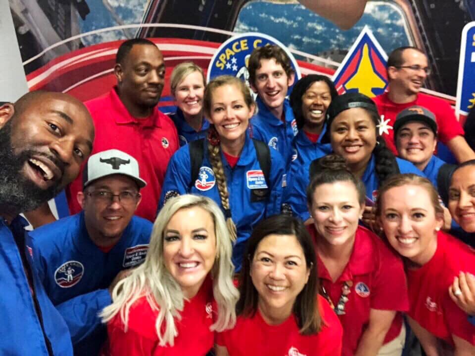 JessicaNMToY19's tweet photo. @NMPED @CCSSO team Kibo for the WIN @SpaceCampUSA #teamwork #commanderscup https://t.co/dxPZuKXujK