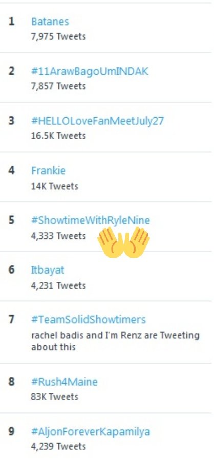 tellayiz17's tweet photo. Keep tweeting. #ShowtimeWithRyleNine https://t.co/idvWH1k3gE