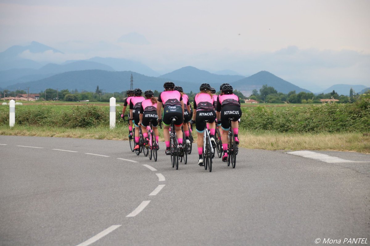 _ayvri's tweet photo. An amazing group of women set out to ride every stage of the Tour de France to raise awareness for the lack of a premier women's cycling event. They've done it! The Inpsirational InternationElles! 
https://t.co/XAChVWjwIm https://t.co/Y0Ej0r7qTm