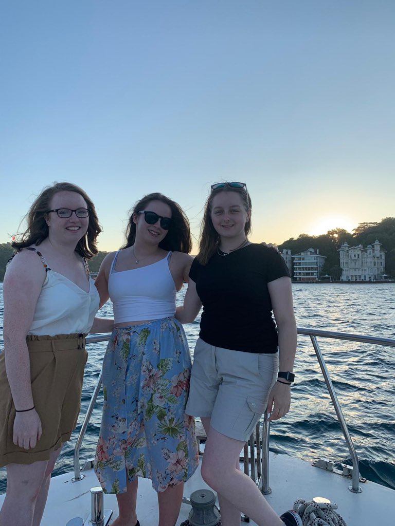 Istanbul Phase of IACE Turkey is complete. And what a week it’s been, we’ve visited the Istanbul ATC Tower, museums, two palaces, Grand Bazaar, Galata Tower, and finished it off with a yacht - on one side of the river it was Asia and the other Europe! Onto phase 2 ✈️🇹🇷 #IACEUK
