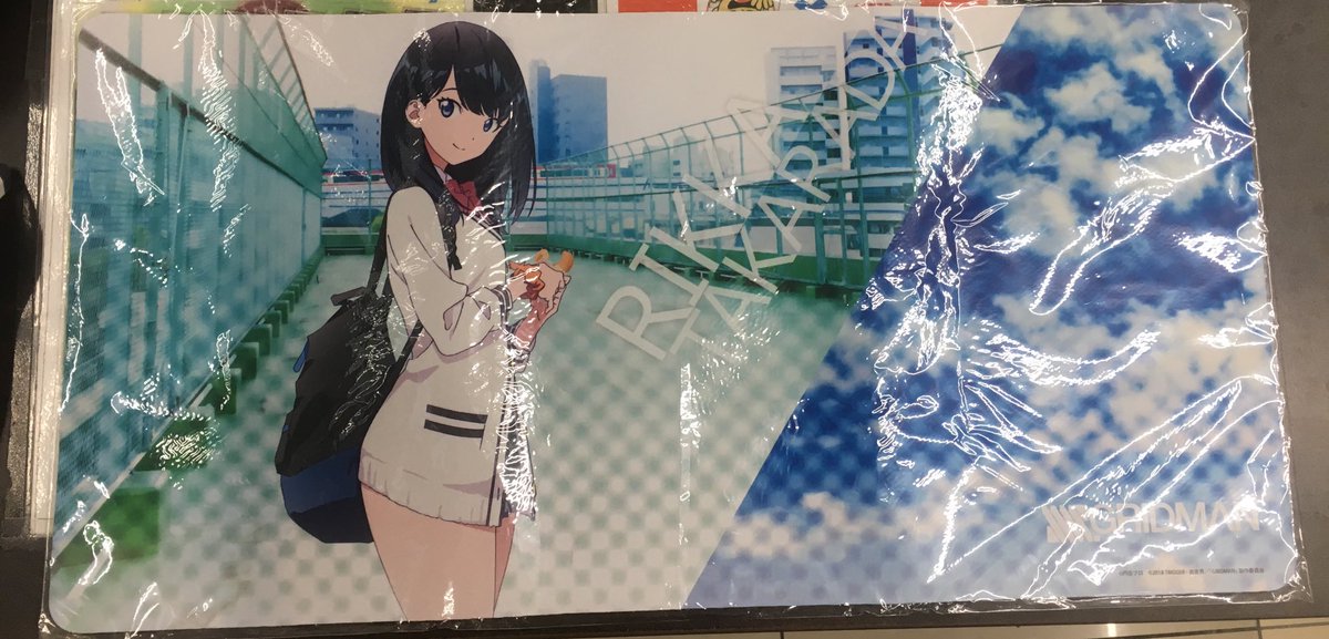 α1 SSSS.GRIDMAN セリフ&カオス 宝多六花 スリーブ&プレイマット α1