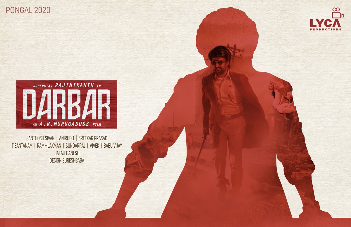 sureshbaba17's tweet photo. #DarbarPosterChallenge #Darbar #sureshbaba
@rajinikanth @RBSIRAJINI @rajinifans 
@ARMurugadoss
@anirudhofficial
@LycaProductions
@dhanushkraja
@ash_r_dhanush
@OfficialLathaRK 
@v4umedia1 
@santoshsivan https://t.co/9WTtRRRfm5
