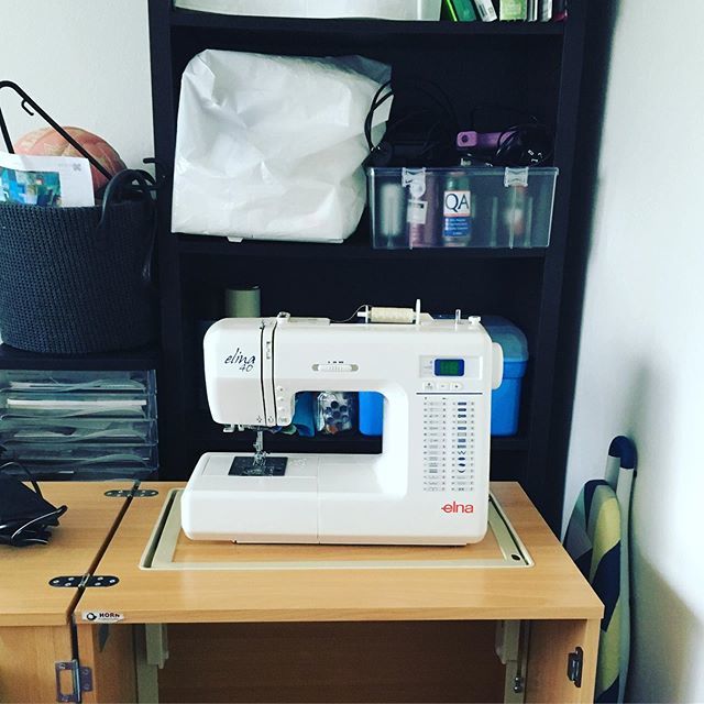whirlsie's tweet photo. It’s been a while but Ive got my sewing area all set up and I finally get to sit down and make something! https://t.co/jEomJF8zll