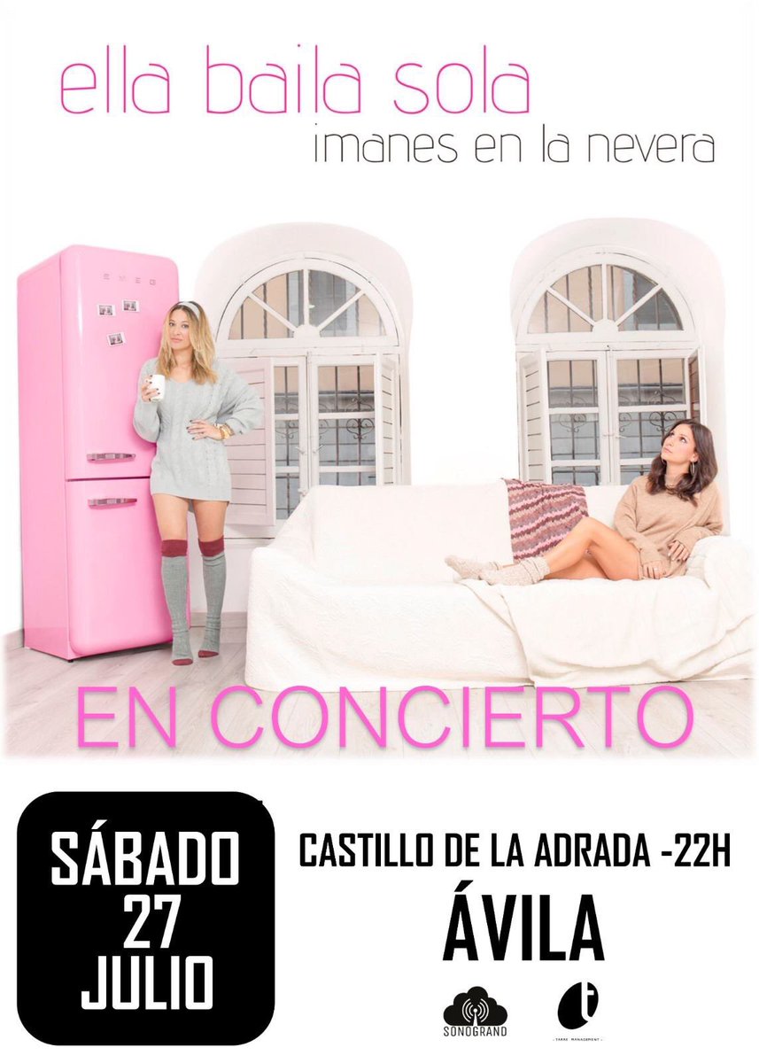 Hoy, a las 22:00 horas, @oficialebs os espera en el Castillo de Adrada de Avila!

<a href="/SonograndMusic/">Sonogrand Music</a>
<a href="/tarremanagement/">TARRÉ MANAGEMENT</a>