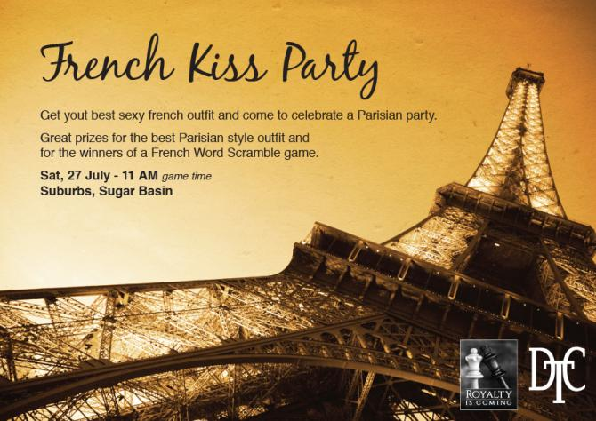 DowntownclubMNF's tweet photo. Is there anything more delicious than a french kiss? How about a French Kiss Party, hosted by your friends at Downtown Club.
Pop on your classiest attire and head on over to Sugar Basin Suburbs at 11am for a memorable weekend in the city of love
#stayclassy #downtownparty https://t.co/sbANO34AdM