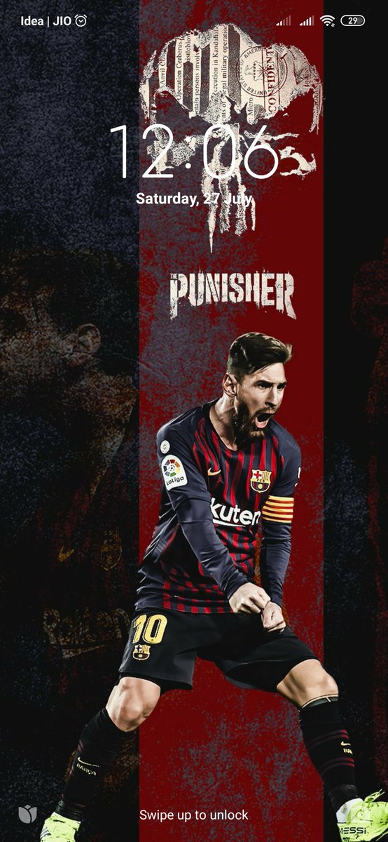 DexterJane163's tweet image. New phone #redminote7s 
New wallpaper #Messi 🤘🤘