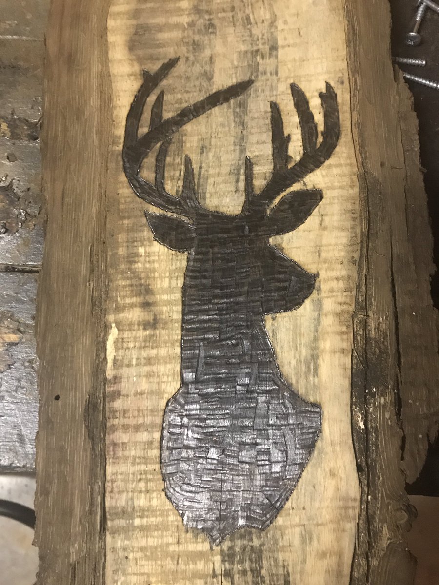 LegitXLegend's tweet image. Woodburned this it took awhile but it was pretty much my first time woodburning.
