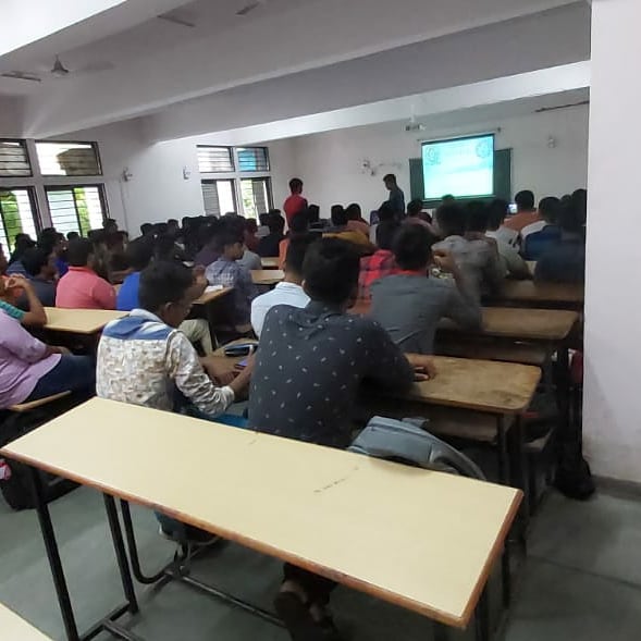 ecoclubgecv's tweet photo. Lecture on ECO CLUB and Environmental awareness delivered by Dr. Bhadresh Sudani sir on dt. 25 july,2019 to 1st year students of chemical department of GEC valsad https://t.co/EaL0wRRhMN