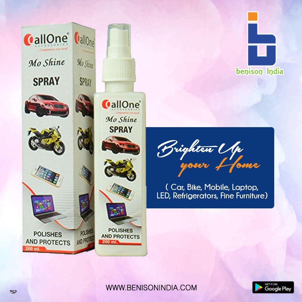 BenisonIndia's tweet photo. Give a brilliant shine to all painted and polished surfaces of your home.
Shop Now: https://t.co/c5og985o9B

#Benison #benisonindia #onlineshopping #shopping #orderonline #homedelivery #freeshipping #SpecialOffer #onlineshop #shoponline #buyonline #specialprice #Amazon #Flipkart https://t.co/DUaFBizoaI