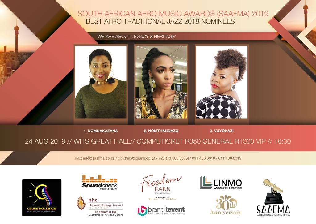 Nomty_Mayine's tweet photo. @Saafma_SA Nomty nominated for Best Afro Traditional Jazz🙌🏾❣️#Mayine #SAAFMA https://t.co/pRdGONxrEd
