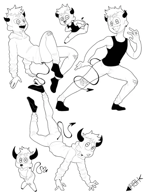 Finished commissions 