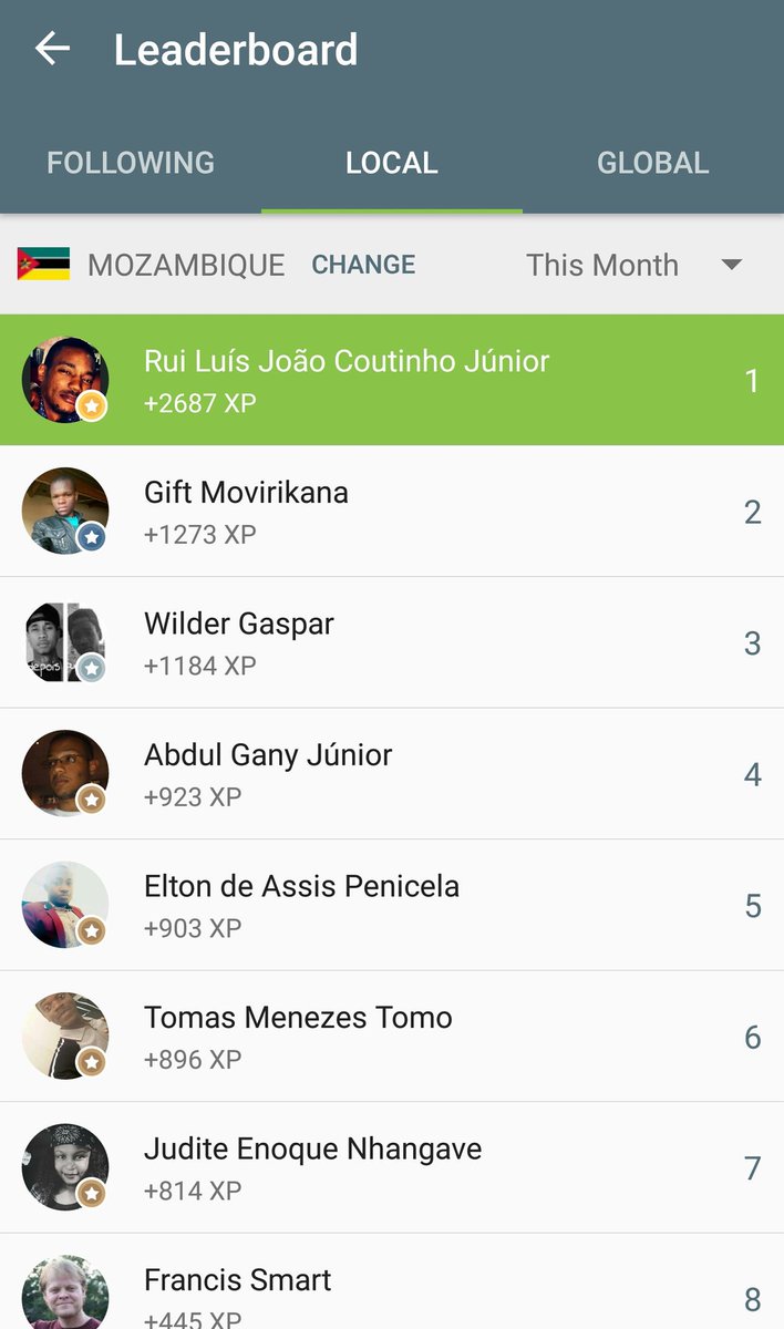 CodingImpact's tweet image. And the Winner for @SoloLearn Mozambique July 2019 LeaderBoard Ranking is @ruicoutinhojr #codingdevs #30daychallenge #codingInfluencers #majorthinkers