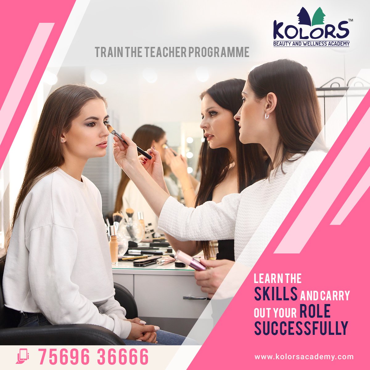 KolorsAcademy's tweet photo. This Course is Helpful to both Experienced and those who are New to Teaching.

#beautyacademy #beautyschool #bestbeautyacademy #beauticiancourse #beautytrainingcourses #beautytrainingcenter #trainingacademy #beautytherapists #beautytraining #beautyinstructors #beautyinstructor https://t.co/xPwJ1CRcnW