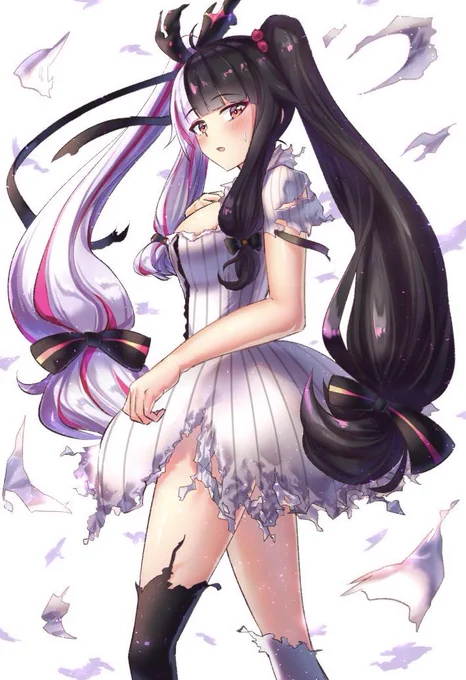夜見かわいい…
これは葉加瀬の実験の爆発により、服を吹き飛ばされた夜見
#れなの鳥っくあーと 