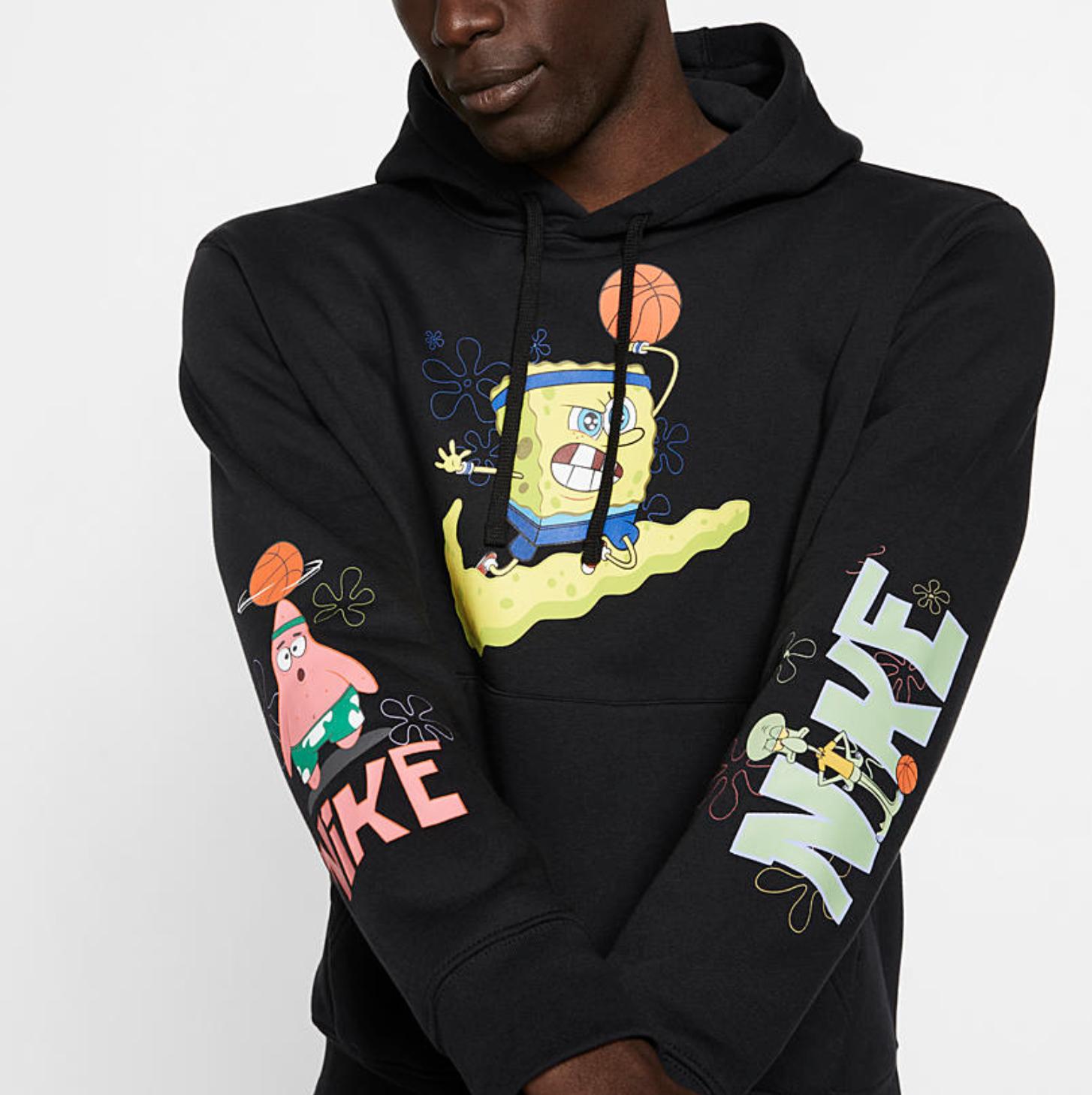 spongebob nike hoodie footlocker