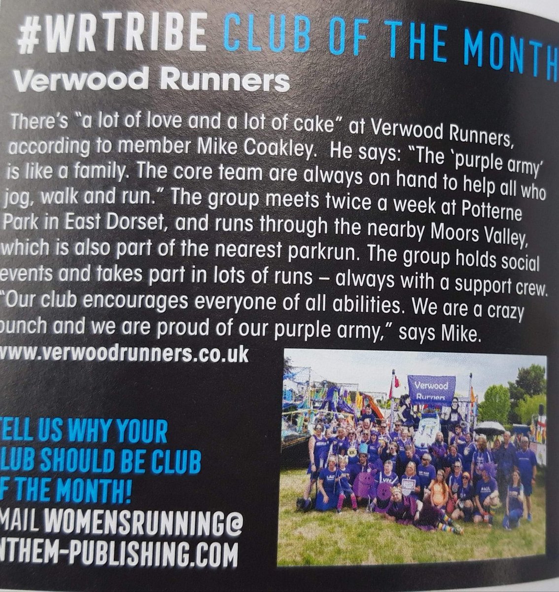 How amazing is this.  Posted to our facebook page this morning.
Thank you so much we are over the moon. We couldn't do it without our Runners and supporters though.  You guys are fab.
#clubofthemonth #womensrunning #wrtribe #runningfamily #weareVR @RunTogether_ @EnglandAthletic