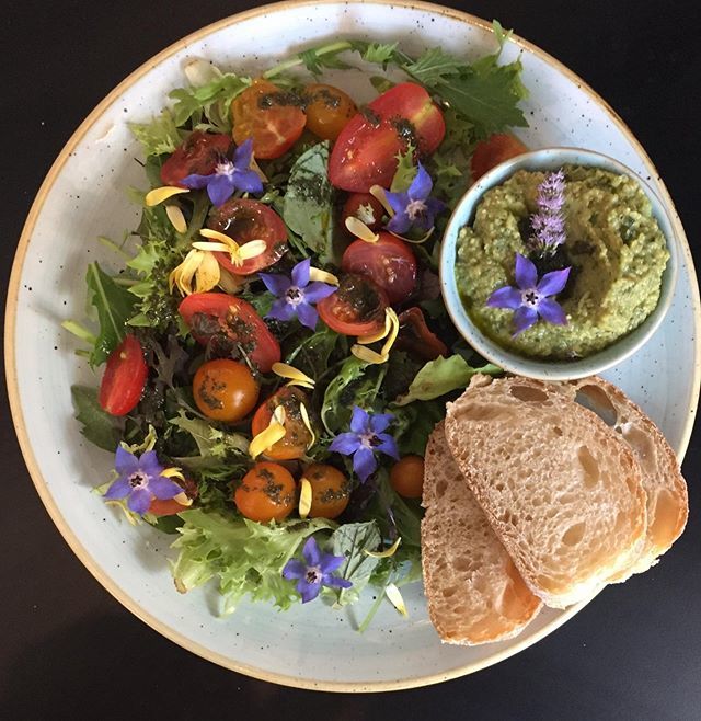 thecopperspoon's tweet photo. Our salad today is a celebration of Cornish tomatoes with basil houmous ๐
๐ฅ #tomato #cornishgrown #marazion #vegan https://t.co/NS0fW944iV https://t.co/VAL0loZeun