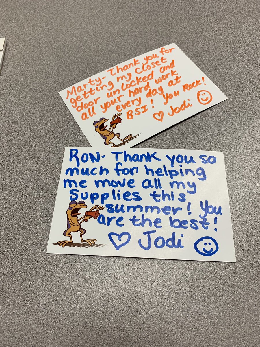 Big Shanty has the best custodians!! They are always there to help and go above and beyond for our school!  We 🧡 You Marty, Ron and Todd!! #bsieaglepride #gyho #happyatbsi