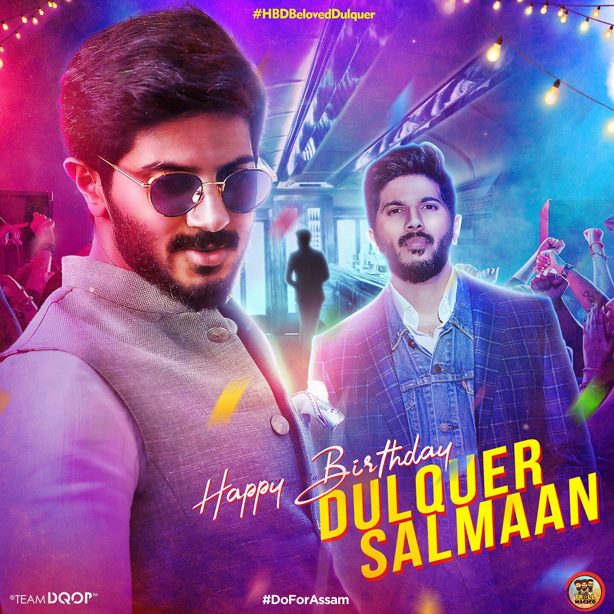 RoshanMohd10's tweet photo. Here is the CDP and Hashtag to Celebrate @dulQuer 's Birthday ! Hope you all love this. Make his birthday more special that last year .!
#HBDBelovedDulquer @dulQuer ikka 😍
Desgin By #Arjun🔥
Guys please #DoForAssam !! https://t.co/pndAeMXKBB